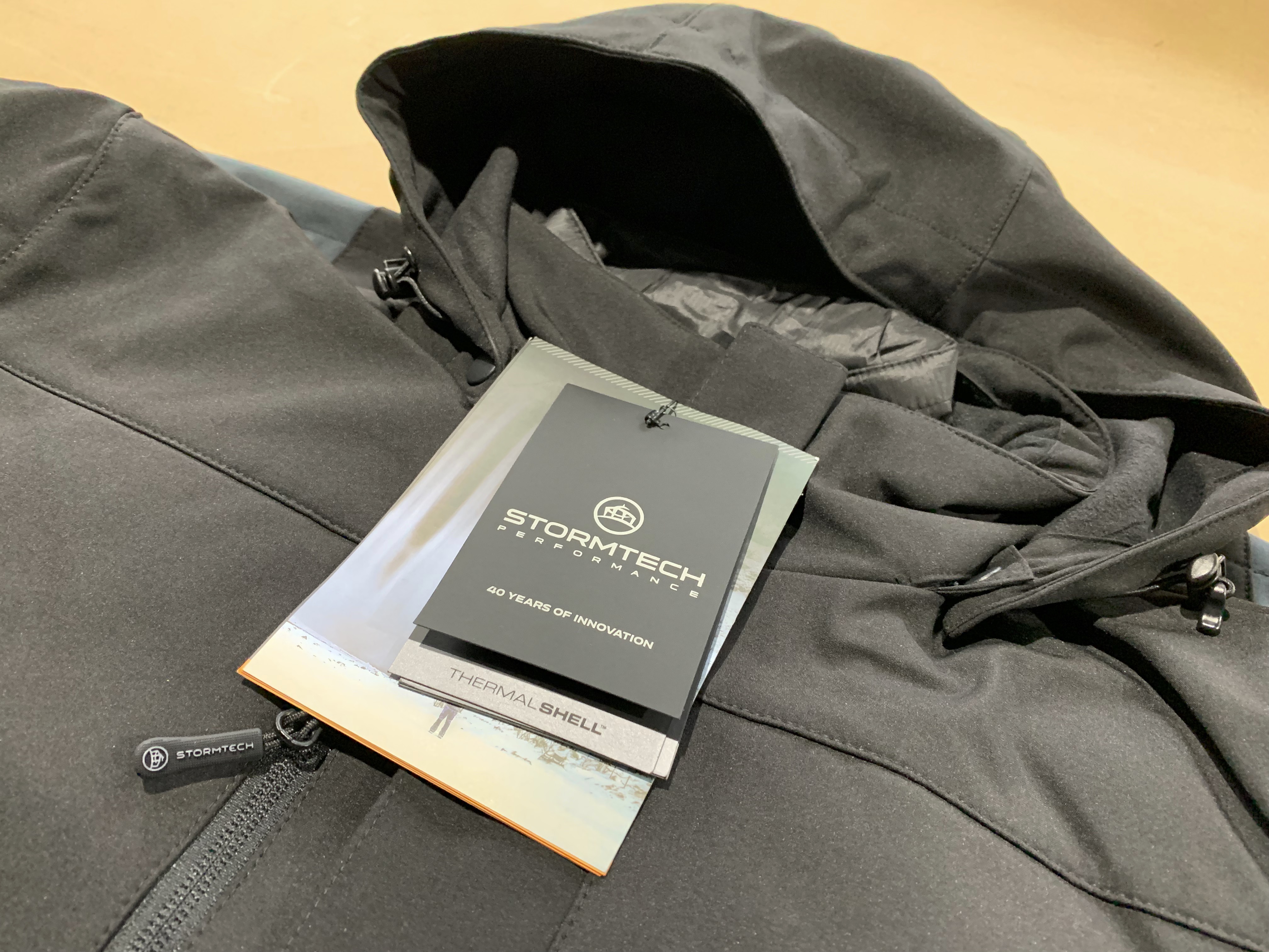 Custom branded clothing examples