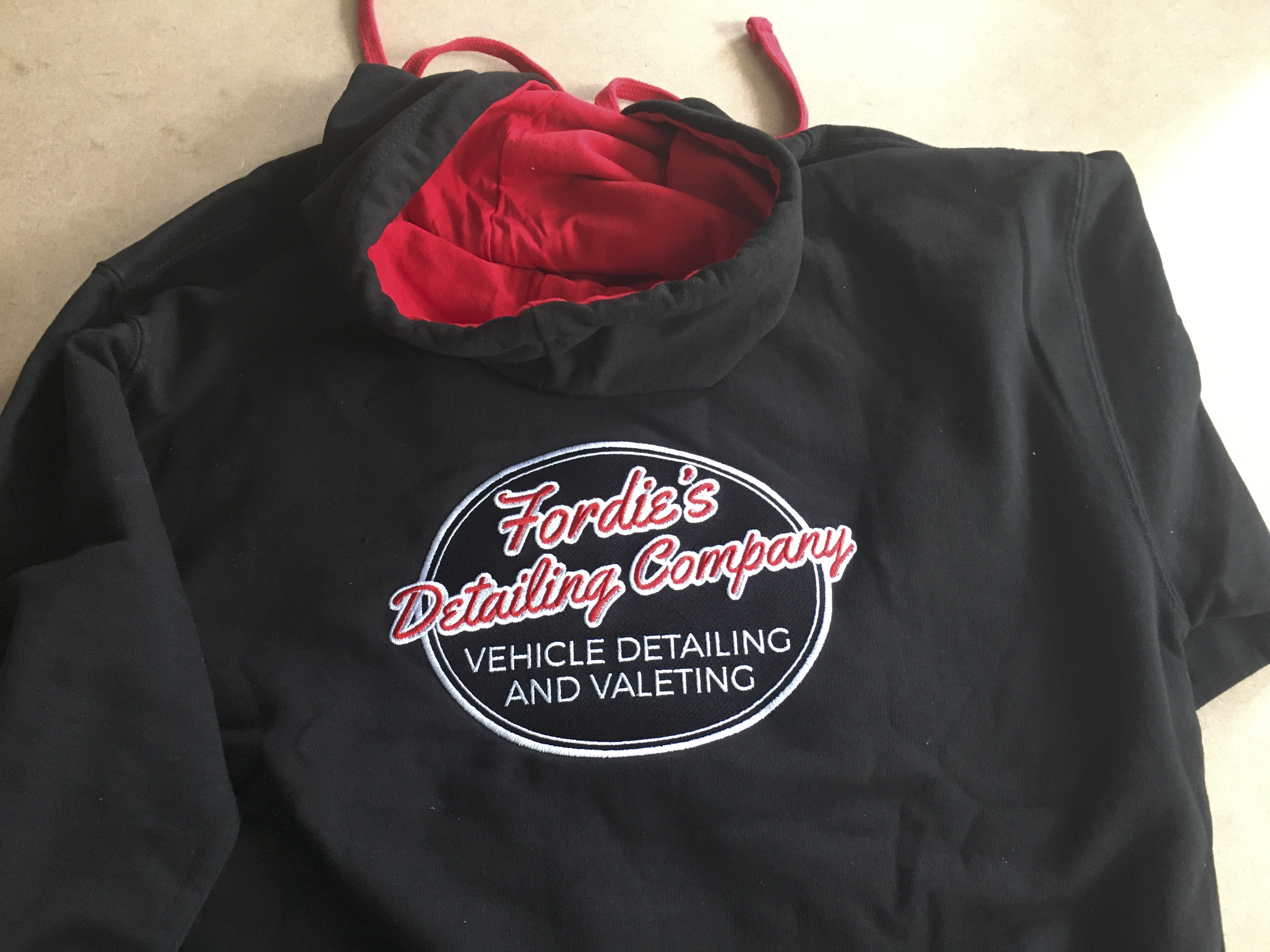 Branded workwear garments