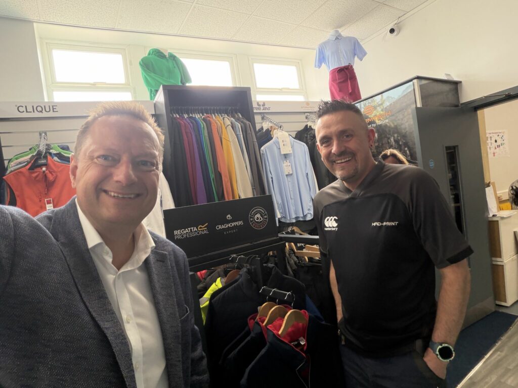 Local Business Champion takes the time to visit