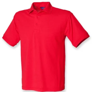 Henbury Heavy Poly/Cotton Piqué Polo Shirt