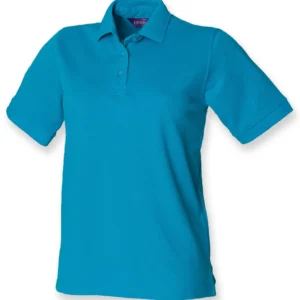 Henbury Ladies Poly/Cotton Piqué Polo Shirt